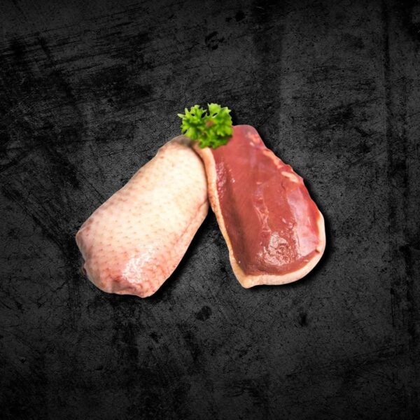 Eendenborstfilet met huid
